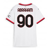 Camisa de time de futebol AC Milan Tammy Abraham #90 Replicas 2º Equipamento Feminina 2024-25 Manga Curta